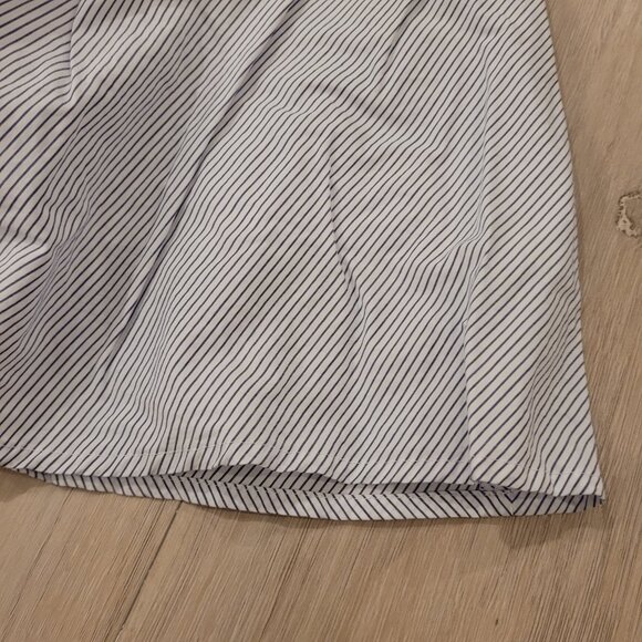 BABATON | Aritzia Eckerd Blouse Crop Tube Top Stripe | Sz. S - Picture 3 of 7